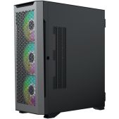 Корпус ATX без БП ACD AH-TC6G8-000 Fort 279G Black 9 HDD slots, USB 2.0x2+USB 3.0+HD audio, RGb Fan:4x14cm, TGlass cover, SPCC 0.9 mm. для серверов видеонаблюдения, пользовательских NAS итд с 9 слотами для жестких дисков 7+2