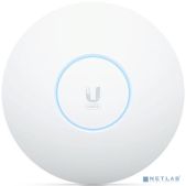 Точка доступа Ubiquiti UniFi 6 AP Enterprise 2.4+5 ГГц, Wi-Fi 6E, 4х4 MU-MIMO, 802.3at, 1х 2.5G RJ45