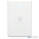 Точка доступа Ubiquiti UniFi 6 AP In-Wall 2.4+5 ГГц, Wi-Fi 6, 4х4 MU-MIMO, 5х 1G RJ45