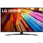 Телевизор 43 Lg 43UT81006LA.ARUB Ultra HD, Smart TV, Wi-Fi, DVB-T2 C S2, MR, 2.0ch 20W, 3 HDMI, 2 USB, 1 Pole, Ashed Blue