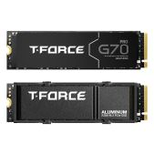 Накопитель SSD 4Tb Team Group T-Force G70 Pro TM8FFH004T0C128 w Aluminum Heatsink PCIe Gen4.0 x4, NVMe, M.2 Type 2280, TLC, dram cache, 7400/6600 MB/s