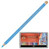 Карандаши цветные художественные Koh-i-Noor 3827072001PL PolyColor, 72 цвета, 3.8мм, металлическая коробка