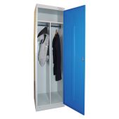 Шкаф металлический для одежды ШРЭК-21-530, 2 отделения, 1850х530х500мм, разборный