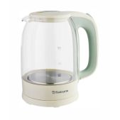 Чайник Sakura SA-2740 GR 1.8кВт, 1.7л ЗНЭ стекло, подсветка