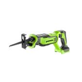 Сабельная пила GreenWorks GPT-BLRS-1 1200607 24V, бесщеточная, без АКБ и зарядного устройства