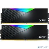 Модуль памяти DDR5 32Gb 2x16Gb 6400MHz A-Data AX5U6400C3216G-DCLARBK DIMM XPG Lancer RGb CL32-39-39, 1.35V, RTL