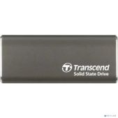 Внешний накопитель SSD 500Gb Transcend TS500GESD265C Type-C, USB 3.2 Gen2, R/W 1050/950MB/s, 81x33x7mm, два кабеля в комплекте