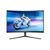 Монитор 32 Philips 32M2C5500W/00 Black VA, изогнутый, 2560x1440, 240Hz, 0.5 ms, 178°/178°, 500 кд/м2 4000:1, +2xHDMI 2.0, +2xDisplayPort 1.4, +3xUSB 3.2, +регулировка по высоте