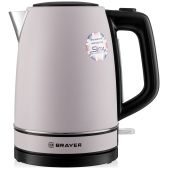 Чайник Brayer BR1082 сиреневый 2.2кВт, 1.7л, нерж., контроллер VNQ by Strix
