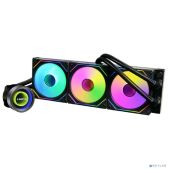 Система водяного охлаждения Lian Li GA II Trinity 360 Black GA2T36B G89.GA2T36B.R0 3x120мм ARGb PWM Fans
