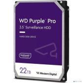 Жесткий диск SATA3 22Tb 7200rpm 512Mb Western Digital WD221PURP Purple Pro