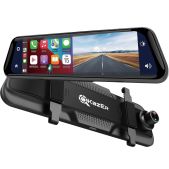 Видеорегистратор KazEr DiscoVERY Wi-Fi зеркало, навигация, 2560х1440.170°,Bt, голос