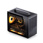 Корпус micro-ATX без БП Jonsbo Jonsplus Z20 Black боковая панель из закаленного стекла, черный