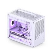 Корпус micro-ATX без БП Jonsbo Jonsplus Z20 White боковая панель из закаленного стекла, белый