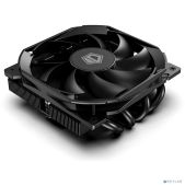 Кулер для процессора ID-Cooling IS-37-XT Black LGA1700/1200/115X/AM5/AM4 низкопрофильный высота 37mm TDP 95W, PWM, 3 тепл.трубки прямого контакта, вентилятор 92mm, черный Box