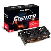 Видеокарта 8192Mb Radeon RX 7600 Power Color 8G-F Fighter GDDR6 128-bit DPx3 HDMI 2Fan