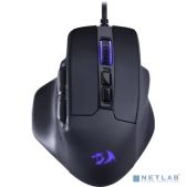 Мышь Defender Redragon 71164 Bullseye игровая проводная черная, RGb, 7кн, 12400dpi