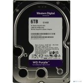 Жесткий диск SATA3 6Tb 5400rpm 256Mb Western Digital WD63PURU Purple