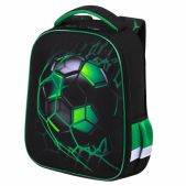 Ранец Brauberg Kids StarT 272092 Green ball 1 отделение, 2 кармана, 35х26х13 см
