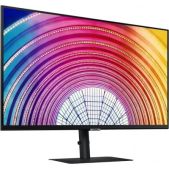 Монитор 32 Samsung LS32A600NAIXCI VA LED WQHD 2560x1440, 5ms GtG, 300 кд/м2, Mega DCR static 3000:1, 178°/178°, 75Hrz, HDMI, Display port, USB hub, HAS, PiP, HDR 10, VESA 100x100 mm, Windows 10, HDMI кабель, USB 3.0 кабель, black