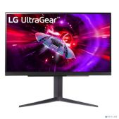 Монитор 27 LG 27GR83Q-B UltraGear IPS monitor, 2560x1440, 400кд/м2, 16:9, 1мс GtG, HDMIx2, DP, Audio out, USB hub, 240Hz, 178/178, внешний БП, HAS, FreeSync Premium, HDR 10, VESA 100x100мм