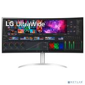 Монитор 39.7 LG 40WP95C-W UltraWide 5K Nano Curved IPS monitor, 2500R, 5120x2160, 300кд/м2, 21:9, 5мс GtG, 75Hz, HDMIx2, DP, USB Hub 2x3.0, USB-C 96W, Thunderbolt 4.0, Speakers, 178/178, внутренний БП, FreeSync, HDR 10, HAS, DCI-P3 98%