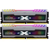 Модуль памяти DDR4 32Gb 2х16Gb 3200MHz Silicon Power SP032GXLZU320BDB XPower Turbine RGb C18 DIMM KIT of 2 1Gx8 SR