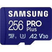 Карта памяти MicroSDXC 256 GbSamsung Pro Plus 180Mb/s MB-MD256SA / R/W 180/ 130 MB/s / UHS-I /U3/V30/A2