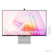 Монитор 27 Samsung LS27C902PAIXCI ViewFinity S9 LCD IPS LED monitor, 5120x2880, 5 GtG ms, 600 кд/м2, Mega DCR static 1000:1, 60Hz, 178°/178°, Mini DP; Thunderbolt 4 90Вт, USB 3.0 x3, speakers 5Wx2, Camera, HAS, VESA 100x100 mm, серебристый