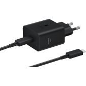 Зарядное устройство Samsung EP-T4511XBEGWW 45W USB Type-C порт, кабель USB Type-C в комплекте, чёрное