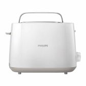 Тостер Philips HD2581/00, 830Вт, 2 тоста, 8 режимов, пластик, белый