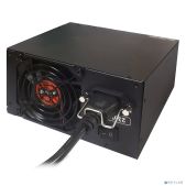 Блок питания ATX 500W Exegate EX221641RUS-S 500PPX RTL, SC, black, APFC, 14cm, 24p+ 4+4 p PCI-E, 4xIDE, 5xSATA, FDD + кабель 220V с защитой от выдергивания