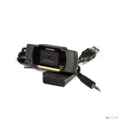Веб-камера ExeGate EX286182RUS GoldenEye C920 Full HD матрица 1/3 2 Мп, 1920х1080, 1080P, USB, микрофон с шумоподавлением, фокус, универсальное крепление, кабель 1.5 м, Win Vista/7/8/10