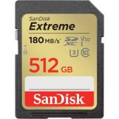 Карта памяти SDXC 512Gb SanDisk SDSDXVV-512G-GNCIN Class 10 V30 UHS-I U3 Extreme, 180/130MB/s