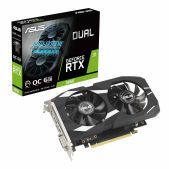 Видеокарта 6144Mb GeForce RTX 3050 Asus Dual-RTX3050-O6G 90YV0K60-M0NA00