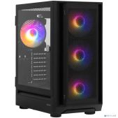 Корпус ATX без БП Zalman i6 Black Mid Tower micro ATX/mini-ITX, Steel, ABS, Tempered Glass, HD Audio, USB 3.0 x2, USB 2.0 x1, USB Type C x1, 4xвентилятор 120мм RGb