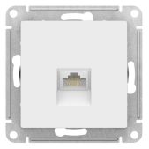 Розетка Schneider Electric ATN000186 компьютерная RJ45, кат. 6A, механизм, белый AtlasDesign