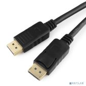 Кабель Cablexpert CC-DP2-7.5M DisplayPort v1.2, 7.5м, 20M/20M, черный, экран, пакет RTL