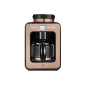 Кофеварка BQ CM7001 Капельная со встроенной кофемолкой черн.розовое золото