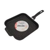 Сковорода-гриль Victoria by InHome IN0526/G0 26х26см Гранит