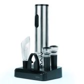 Штопор электрический Centek CT-7020, аэратор, вакуум пробка 2шт, нож для фольги