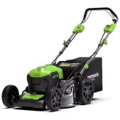 Газонокосилка аккумуляторная Greenworks GD40LM46SP 2506807 самоходная, бесщеточная 40В, 46см, без АКБ и зарядного устройства