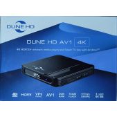 Медиаплеер Dune Hd D1004 Smart TV Mediaplayer AV1 4K: UltraHD/60 Hz/HDR/HDR10+/ CPU Amlogic S905W2, RAM 2 Gb, Flash 16 Gb, 2xUSB 2.0, Micro SD, LAN 100Mb/s, Wi-Fi 802.11ac, BT 5.0, HDMI 2.1, S/PDIF, Audio Out, IR Remote Control, Android 11