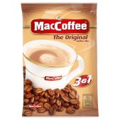 Кофе растворимый порционный MacCoffee 100101 3 в 1 Оригинал, комплект 50 пакетиков по 20г