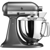 Миксер KitchenAid 121399 ArtISAN Планетарный 4.8л серебряный медальон, 5KSM175PSEMS