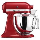 Миксер KitchenAid 150013 ArtISAN Планетарный 4.8л красный, 5KSM175PSEER