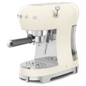 Кофеварка Smeg ECF02CREU рожковая, кремовая