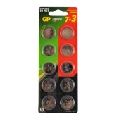 Батарейка GP CR2032-7C5 CR2032-7CR5 Lithium, CR2032, литиевая, 1шт, в блистере (отрывной блок)