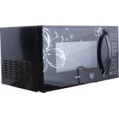 СВЧ печь Centek CT-1579 черный, Цветы, 700W, 20л, сенсор
