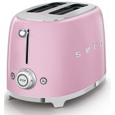 Тостер Smeg TSF01PKEU на 2 ломтика, розовый